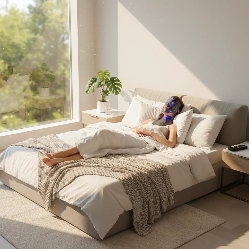 Masque LED NOCTEA — Rituel du soir NOCTEA