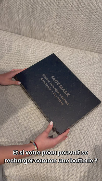 Masque LED Pro NOCTEA | Peau lissée en 4 semaines